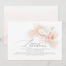 Möhippa Luncheon Pampas Grass Blommigt Exotic Show