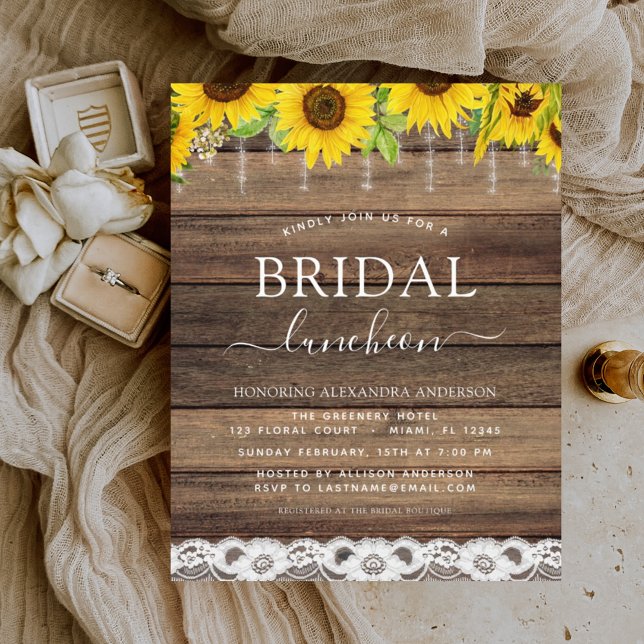 Möhippa Luncheon Solros Rustic Farmhouse (Skapare uppladdad)