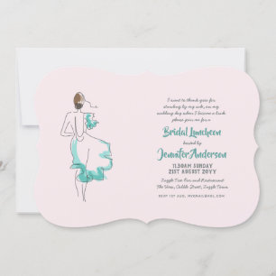 Möhippa Luncheon - tack till Bridesmaids etc. Inv Kort