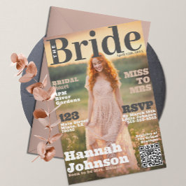 Möhippa Magazine Cover Inbjudningar