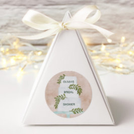 Möhippa Märkre, Bröllop kummelkuvertförsegling, Runt Klistermärke