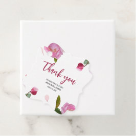 Möhippa med flera Blommigtar Gåvor Etiketter