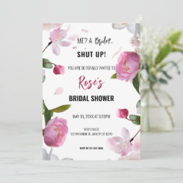 Möhippa med flera Blommigtar Inbjudningar