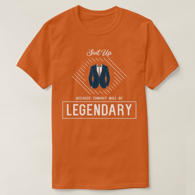 Möhippa med kostym fluga och slips t shirt (Design framsida)