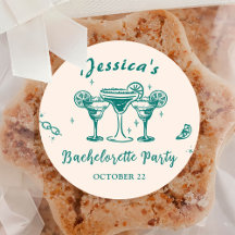 Möhippa med strand och cocktail