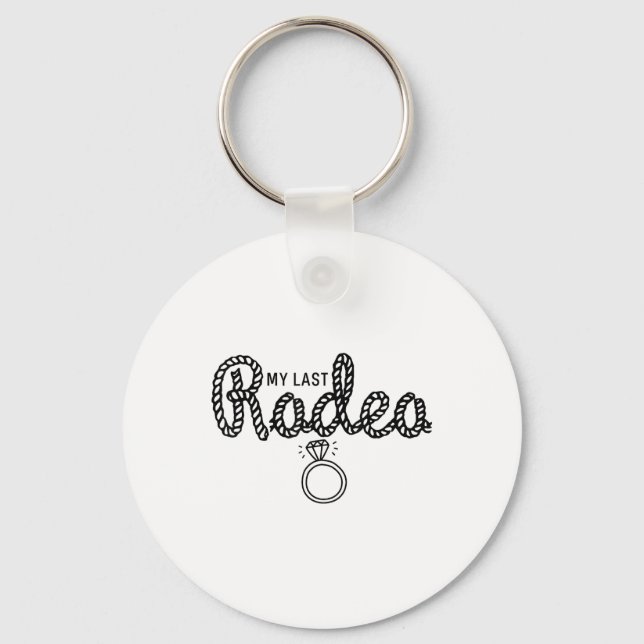 Möhippa Min Sista Rodeo Låt Oss Bli Vilda Br Nyckelring (Framsida)