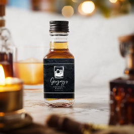 Möhippa modern stilren spritflaskor etikett