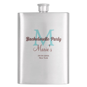 möhippa monogram lägg till namn datum plats si fickplunta