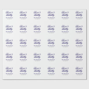 Möhippa namnet Boots & Bubble purpleplace Presentpapper