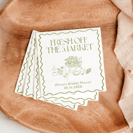 Möhippa Napkins färsk av marknaden Pappersservett