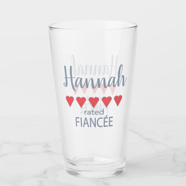 Möhippa och Bröllopsfest 5 Hjärtstillestånd Glaskopp (Framsida)