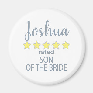 Möhippa och Bröllopsfest 5 Star Son till Bride Magnet
