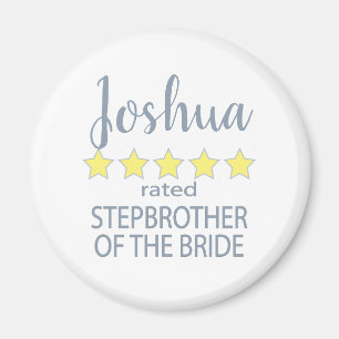 Möhippa och Bröllopsfest 5 Stepbror till Bride Magnet
