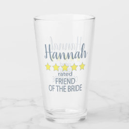 Möhippa och Bröllopsfest 5 Stjärna-vän Glaskopp