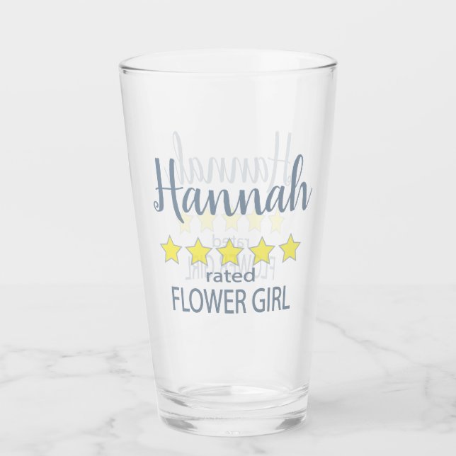 Möhippa och Bröllopsfest 5-stjärniga blommor Glaskopp (Framsida)