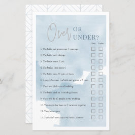 Möhippa över eller under Bue Himlar