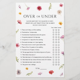 Möhippa över eller under Spel