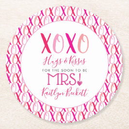 Möhippa på Alla hjärtans dag Underlägg Papper Rund