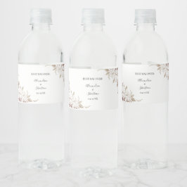 Möhippa Par Bröllop Vattenflaska-etikett Vattenflaskor Etikett