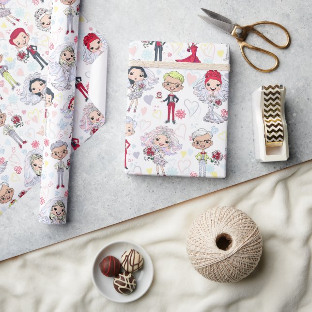 Möhippa Par Presentpapper (Hantverk)