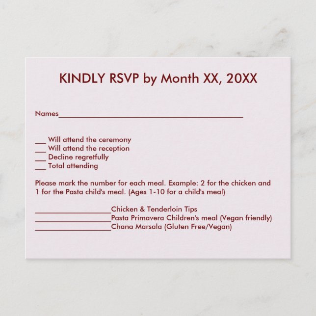 Möhippa par Silhouette Heart Sand Bröllop OSA Inbjudan Vykort (Framsida)