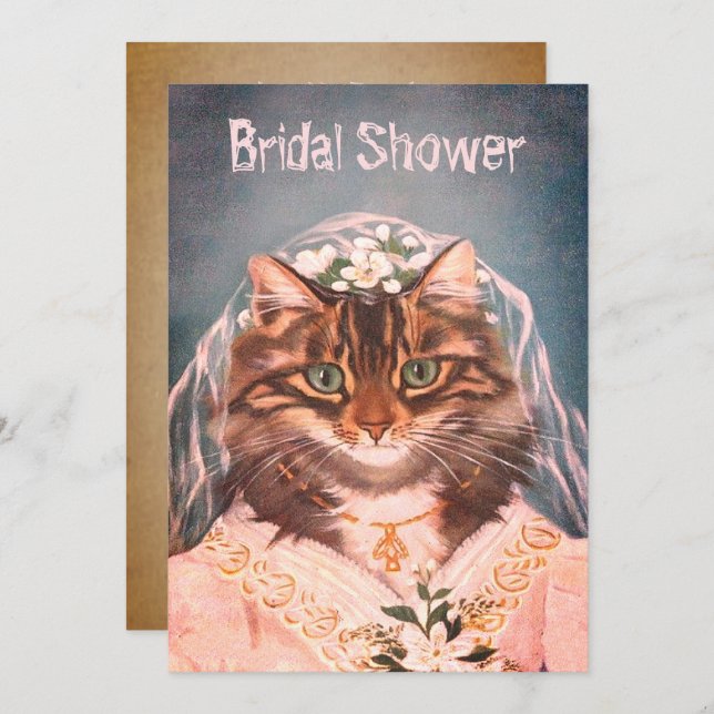 möhippa, party, bachelorettfest... inbjudningar (Fram/baksida)