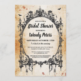 Möhippa Party Gothic Ram Halloween Inbjudan