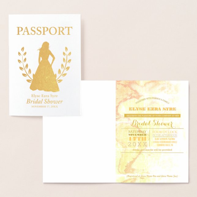 Möhippa passfolie guld folierat kort (Display)