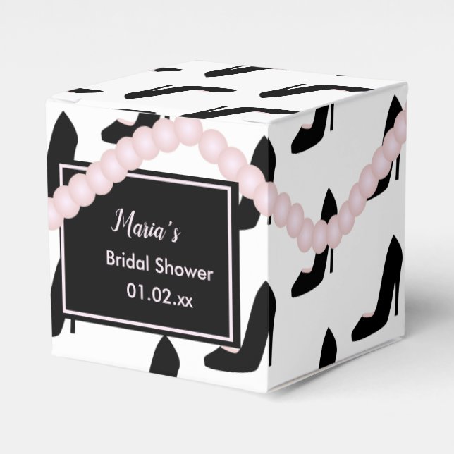 Möhippa Pearls and Heals Bröllop Presentaskar (Framsidan Sidan)