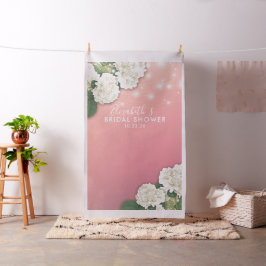Möhippa Photo BackDrop Flowers String Ljus Tyg