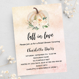 Möhippa pumpa faller i kärlek kräm lyxen inbjudningar