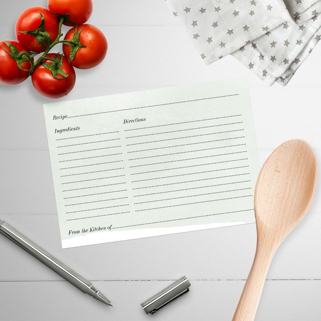 Möhippa Recept Cute Blommigt Watercolor (Skapare uppladdad)