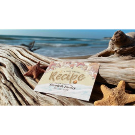 Möhippa Recipe Summer Sandy Beach Starfish Inbjudan Vykort