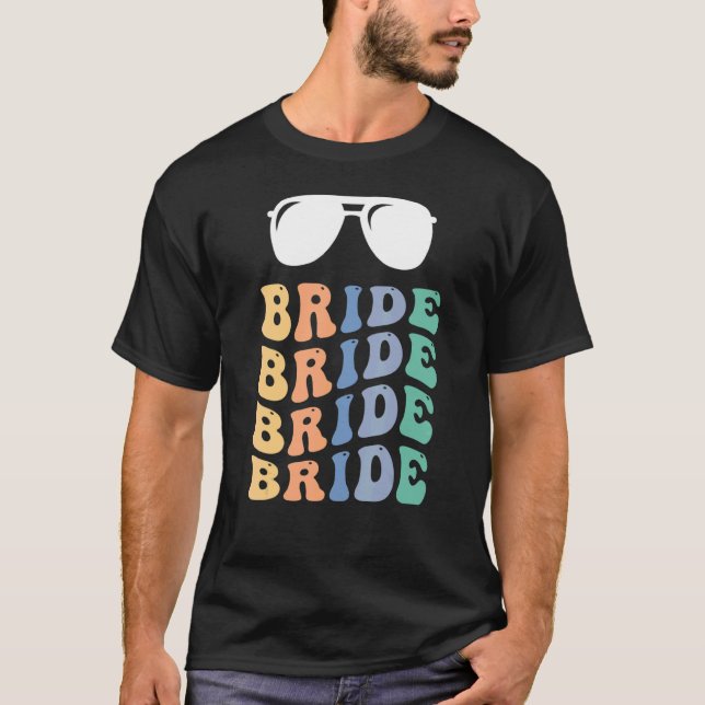 Möhippa Retro Brud T Shirt (Framsida)