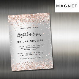 Möhippa ro guld lyx magnetisk inbjudningskort