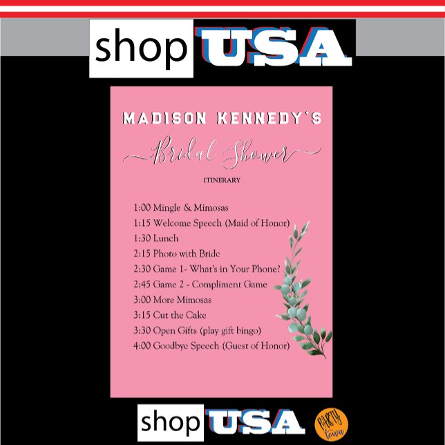 Möhippa Roligt av infusionsprogram Fab Eucalyptus Inbjudningar (Skapare uppladdad)