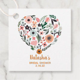 Möhippa | Romantiskt, Whimsiskt Flowers Heart Gåvor Etiketter