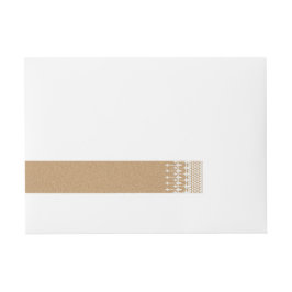 Möhippa Rustic Vintage Snöre Kraft Papper Etikettband