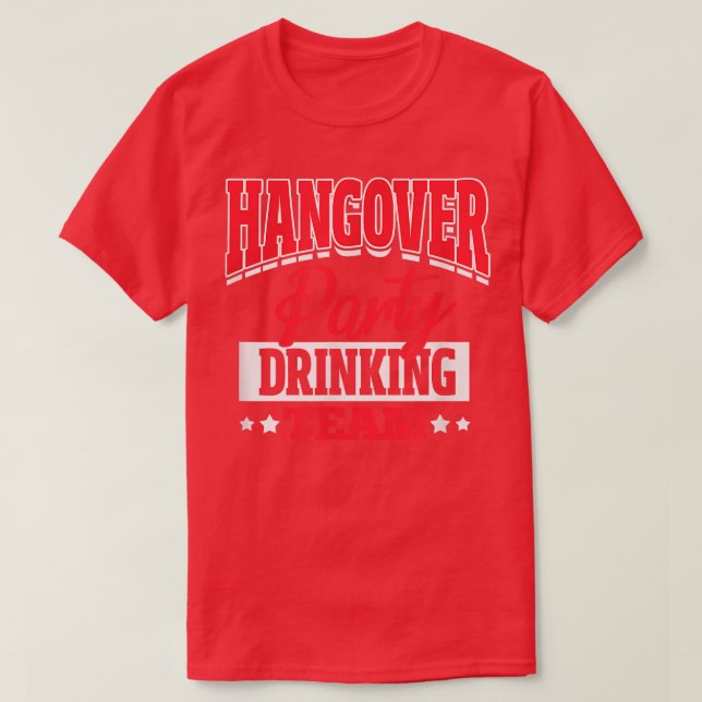 Möhippa Sängvätning Efterfest Dricka T Shirt (Design framsida)