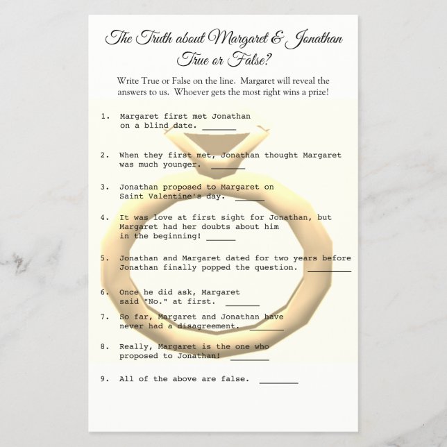 Möhippa Sant eller falskt spel Flygblad (Framsidan)