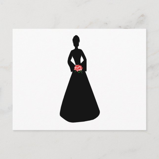 Möhippa Silhouette Vykort (Framsida)
