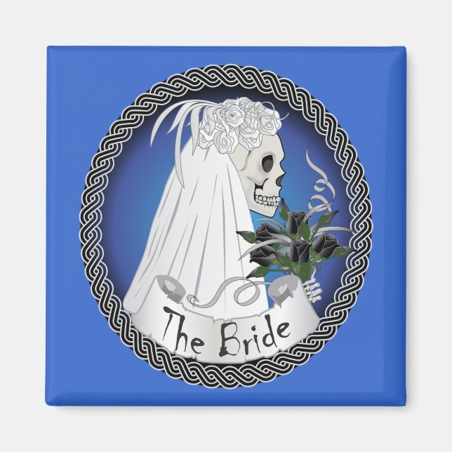 Möhippa Skull Magnet (Framsidan)