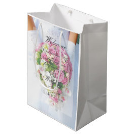 Möhippa Snöre Flower Bouquet Bröllop