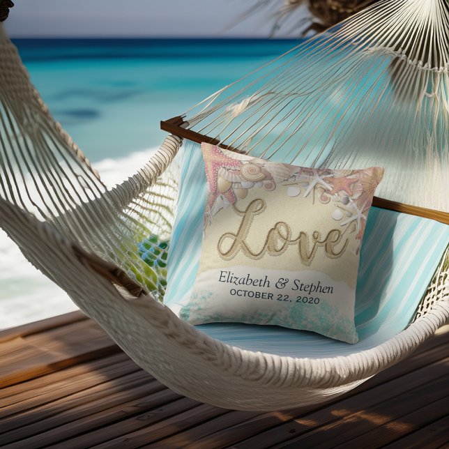 Möhippa Sommarbäckenbottnar i Starfish Seashells Kudde (Skapare uppladdad)