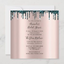 Möhippa Söt 16:e drivrutin Ro Teal Photo Inbjudningar