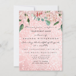 Möhippa Spark Ro Rosa ros Dress Blommigtar Inbjudningar