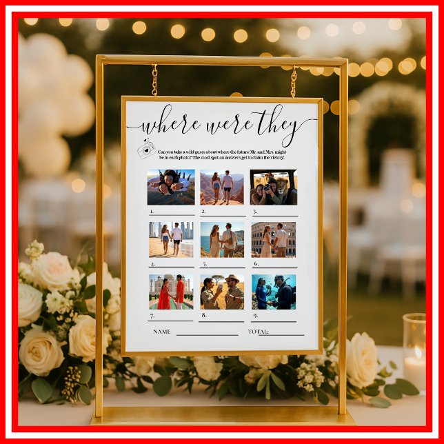 Möhippa spel DÄR DE VAR Poster (Skapare uppladdad)