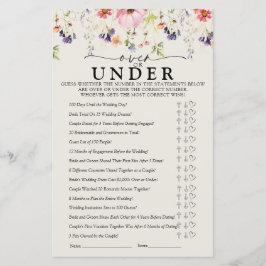 Möhippa-spel för Wildblomor