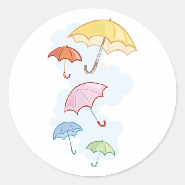 Möhippa Stickers Runt Klistermärke (Framsida)