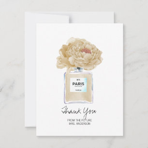 Möhippa Tack Champagne Peonies Card